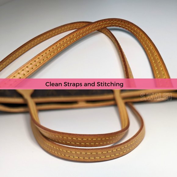 Louis Vuitton LV 👜 MINT Neverfull MM Monogram Beige Tote Bag SD2077 - Picture 12 of 16